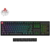 Klaviatūra Keychron K10 QMK V2, su laidu & Wireless, USB + RF belaidė + Bluetooth, Mechaninė, QWERTY, RGB LED, Juodas