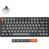 Klaviatūra Keychron K2 Max, 75%, su laidu & Wireless, USB + RF belaidė + Bluetooth, Mechaninė, RGB LED, Juodas, Pilkas