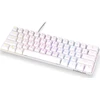 Klaviatūra žaidimams Krux Qara 60% su laidu mechaninė Outemu Raudona su pašvietimu balta