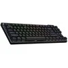 Klaviatūra Logitech G 920-012134, Wireless, RF belaidė + Bluetooth, Mechaninė, QWERTY, RGB LED, Juodas