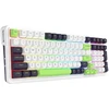 Klaviatūra REDRAGON K686WBG-RGB-MAX Eisa Max, belaidė, USB + RF belaidis ryšys + Bluetooth, mechaninė, balta, juoda
