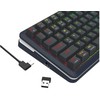 Klaviatūra žaidimams Redragon Flekact K708-RGB-PRO Lion Linear belaidė mechaninė su pašvietimu juoda