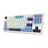 Klaviatūra REDRAGON K728WBB-RGB-PRO Antonium Pro, Wireless, USB + RF belaidė + Bluetooth, Mechaninė, Baltas, Mėlyna