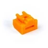 Tinklo Priedas - SmartKeeper NL03P1OR 12 RJ45 Prievadų Blokatoriai Pagrindiniai Oranžiniai