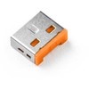 Šakotuvas SmartKeeper Basic Blokada "Port USB-A" oranžinė 6 Stk.+Key