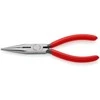 Knipex Replės šoniniam pjovimui smailia nosimi, įstrižai pjaustomos replės, plastikinės, raudonos, 160 mm, 115 g