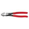 Knipex 74 01 140, Šoninės kerpamosios, chromo-vanadžio plienas, plastikas, raudona, 140 mm, 131 g