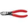 Knipex 74 01 160, Įstrižinės replės, Chromo-vanadžio plienas, Plastikas, Raudona, 160 mm, 178 g