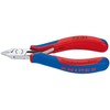 Knipex 77 32 120 H, Įstrižinės replės, 1,4 cm, 7,5 mm, Plienas, Mėlyna, Raudona, 120 mm
