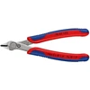 Knipex 78 03 125, šoninės replės, plienas, plastikas, mėlyna/raudona, 12,5 cm, 56 g