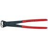 KNIPEX didelio atsparumo rišimo replės 250 mm su plastikine danga