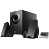 Kompiuterio kolonėlės Edifier M1360, 2.1 kanalų, 8.5 W, PC, juoda, mediena, laidinis