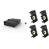 Kompiuterio kolonėlės Vivolink Audiopack Subwoofer + 4 x Pro In-Wall Speakers
