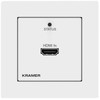 Kramer Electronics WP-789T/EU-80/86(W), HDMI, 70 m, Balta, Būsenos signalas, 12 V, 0,25 A