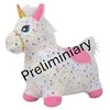 KREA Hop And Bounce Plush Horse, Rainbow (36-2033)