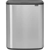 Šiukšliadėžė Brabantia na przycisk 30L chrom (22 14 22)