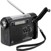 Renkforce RF-CR-200 statybinis radijo imtuvas, nešiojamas, įkraunamas, saulės baterijos, rankinis žadintuvas, jodo funkcija (RF-4694806)