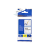 Tasma Brother juosta BROTHER TZe-FX241 18 mm x 8 m juoda ant balto analogas