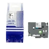 Tasma Brother juosta BROTHER TZe-FX241 18 mm x 8 m juoda ant balto analogas