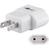 Goobay Adapteris JAV kištukas – Euro lizdas (be įžeminimo) (type C, CEE 7/16) 10A