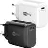 Įkroviklis Goobay Szybka kroviklis USB-C™ PD GaN (25 W) balta - Wersja kolorystyczna balta