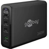 Įkroviklis Goobay 65885 Daugiaportis greitasis USB-C PD GaN 240 W Juodas (0001-00019-54823)