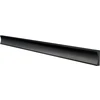 Laikiklis B-Tech horizontalus tvirtinimo bėgelis, bėgelis, juodas, aliuminis, BT8385, 2000 mm, 30 mm