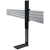 Laikiklis B-Tech SYSTEM X - Reguliuojama priedų tvirtinimo svirtis, skirta BT8390, Plokščiaekranio tvirtinimo svirtis, Juoda, 4kg, 458–854 mm, 61 mm, 1 vnt.