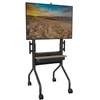 TOA Chief Voyager Height Adjustable AV TV Cart For LCD Displays 50-70'' Juodas wózek televizoriui / systemu wideokonferencyjnego juoda Rozmiar ekranu: 127-191 cm (50''-75'') Interfejs montażowy: 200 - 200 mm - 600 - 400 mm