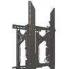 Laikiklis Eaton Chief ConnexSys Portrait Video Wall Mount With Rails For Displays 40-80'' Juodas komplektas montażowy (montaż, szyny ścienne) do ekranu wideo juoda Rozmiar ekranu: 101.6-203.2 cm (40''-80'') kanalas wspornikowy