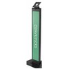 Laikiklis Podspeakers Compulocks Brandable VESA Floor Stand for Screens Up to 32 Inches - Juodas, 81.3 cm (32''), Universal, Universal screens iki 32'', Juodas, Steel, Floor