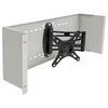 Laikiklis DeLOCK 19? Monitorius Arm pilkas, Flat panel mount arm, Pilkas, 10 kg, 50 x 50,75 x 75,100 x 100, 482.6 mm, 142 mm
