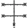 Laikiklis Deltaco ARM-0302-B, 75 x 75 mm, 100 x 100 mm, -45 - 45°, -90 - 90°, 360°, juoda