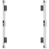 Laikiklis EDBAK ULS2500 universali LED sistema 2 spintelėms 500 mm | Juodas
