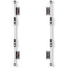 Laikiklis EDBAK ULS3337 Universali LED sistema 3 spintelėms 600 x 337,5 | Juodas