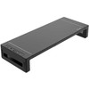 Laikiklis Equip Podwyższenie monitora juoda 4xUSB-A/USB-C/+ 25Kg
