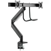 Laikiklis Gembird MA-DA2-04, Clamp/Grommet, 8kg, 43.2 cm (17"), 81.3 cm (32"), 100 x 100 mm, Juodas