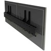 HI-ND TV laikiklis su pakreipimu, fiksuotas, juodas, 127 cm (50"), sieninis