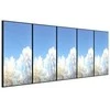 Laikiklis „Hi-Nd Videorow“, portretinis, 5x43, „Samsung 43“ pilkas