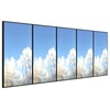 HI-ND VR4300-5601 vaizdo sienos 6x43" vertikalus laikiklis Samsung QM43C/QH43C, pilkas