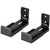 LogiLink Soundbar wall mount, for 9-15.4 cm width, max. 15 kg, juodas, Wall mount, Acrylonitrile butadiene styrene (ABS), Steel, Juodas, 15 kg, 9 cm, 15.4 cm