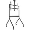 „Multibrackets M“ motorizuotas bendradarbiavimo grindų stovas 55–86", 152,4 cm (60"), 2,54 m (100"), 90 kg, 200 x 200 mm, 900 x 600 mm, juodas