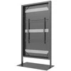 Laikiklis Multibrackets M Pro serija – korpusas 75" Totem Floorbase, skirtas naudoti viduje, plienas, juodas, vertikaliai, 190,5 cm (75"), 35 kg, 600 x 800 mm