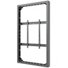 Laikiklis Multibrackets M Pro serija – 75 colių sieninis didelio ryškumo didelis juodas korpusas, plieno, juodas, horizontaliai/vertikaliai, 190,5 cm (75"), 50 kg, 200 x 200 mm