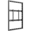 Laikiklis Multibrackets M Pro serija – 55 colių sieninis plonas vidutinio dydžio korpusas, juodas, plienas, juodas, horizontaliai / vertikaliai, 139,7 cm (55"), 25 kg, 200 x 200 mm