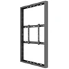 Laikiklis Multibrackets M Pro serija – dėklas 75" sieninis didelis juodas, plieno, juodas, horizontali/vertikali padėtis, 190,5 cm (75"), 25 kg, 200 x 200 mm