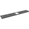 Laikiklis Multibrackets M Pro serija – kraštovaizdžio montavimo šablonas, juodas, Montavimo šablonas, juodas, plienas, 260 mm, 90 mm, 80 mm
