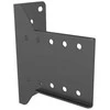 Laikiklis Multibrackets M Pro serija - Viena sieninė demonstracinė lėkštė, Juoda, Plienas, 50 kg, Sieninis, 1kg, 177 mm