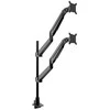 Laikiklis Multibrackets M VESA dujinis pakėlimo svirtis su dvigubu stulpu, spaustukas, 20 kg, 38,1 cm (15"), 81,3 cm (32"), 100 x 100 mm, juodas