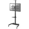 NewStar Neomounts PLASMA-M1900E TV vežimėlis 37-70" - pasukamas, Juodas, Plieninis, 50 kg, 94 cm (37"), 177,8 cm (70"), 200 x 200, 200 x 300, 200 x 400, 300 x 200, 300 x 300, 400 x 300, 400 x 400, 400 x 600, 440 x 400, 500 x...
